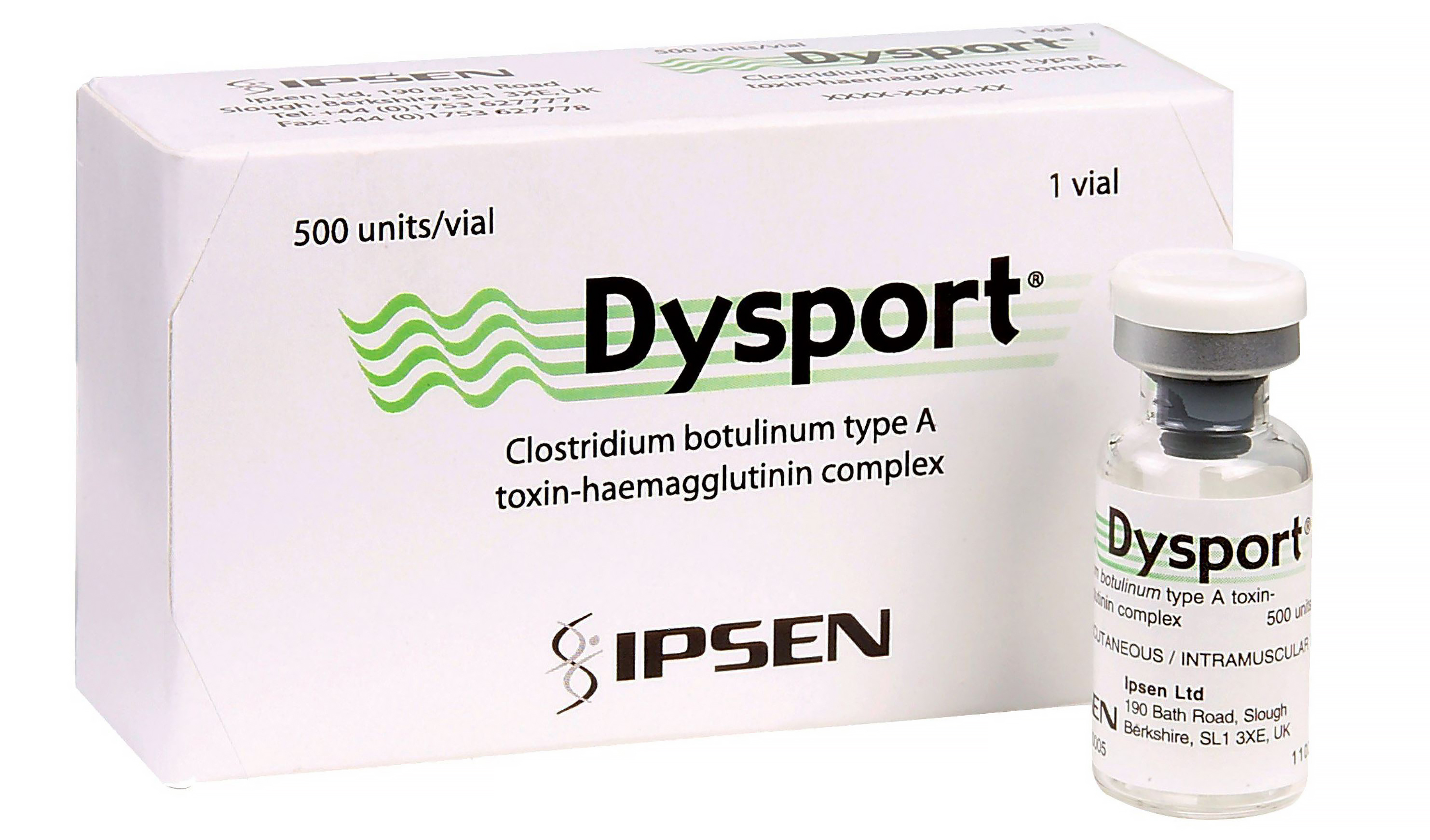 Название препарата Dysport происходит от слов Dystonia