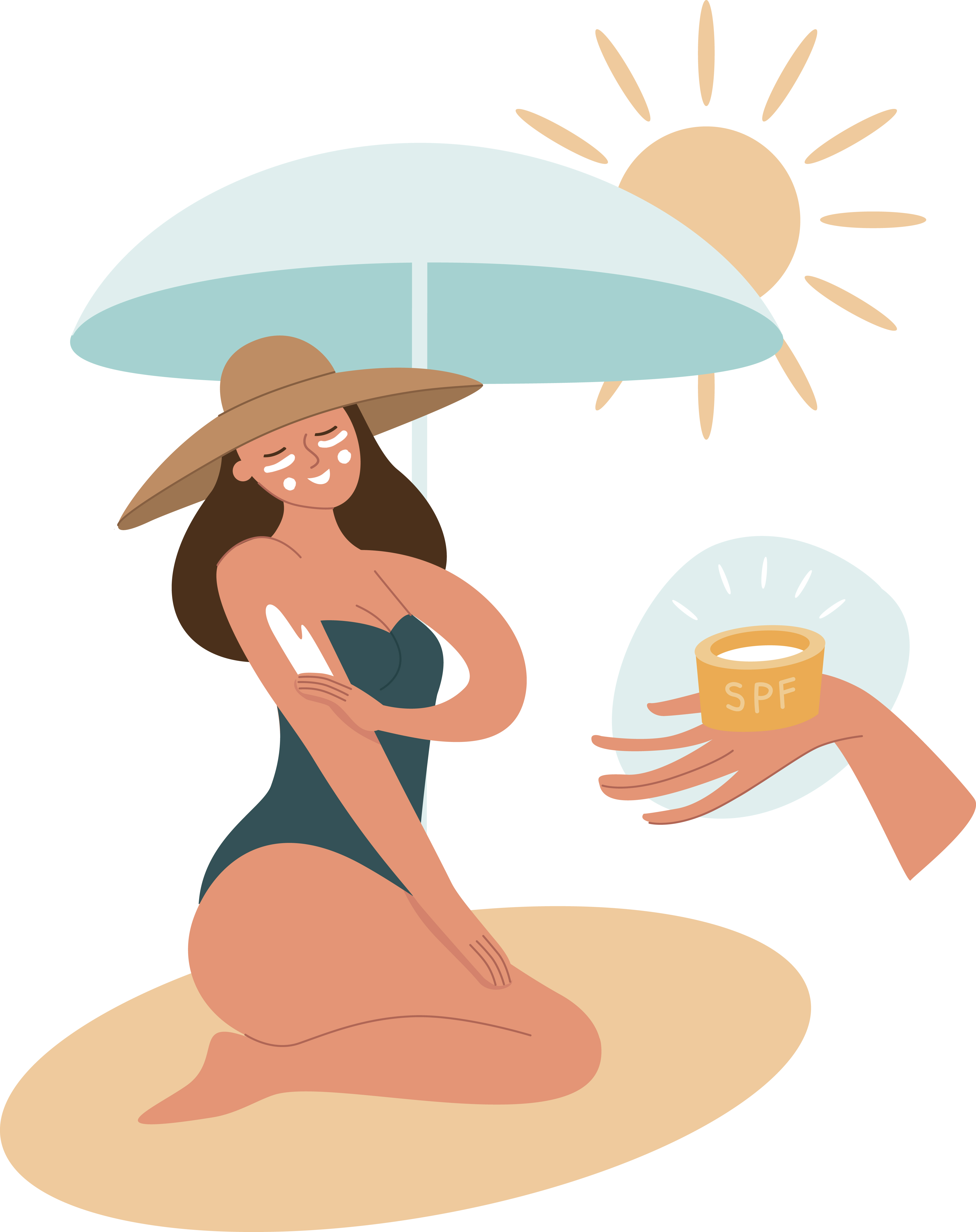 Солнцезащитные средства обязательны для предотвращения фотостарения