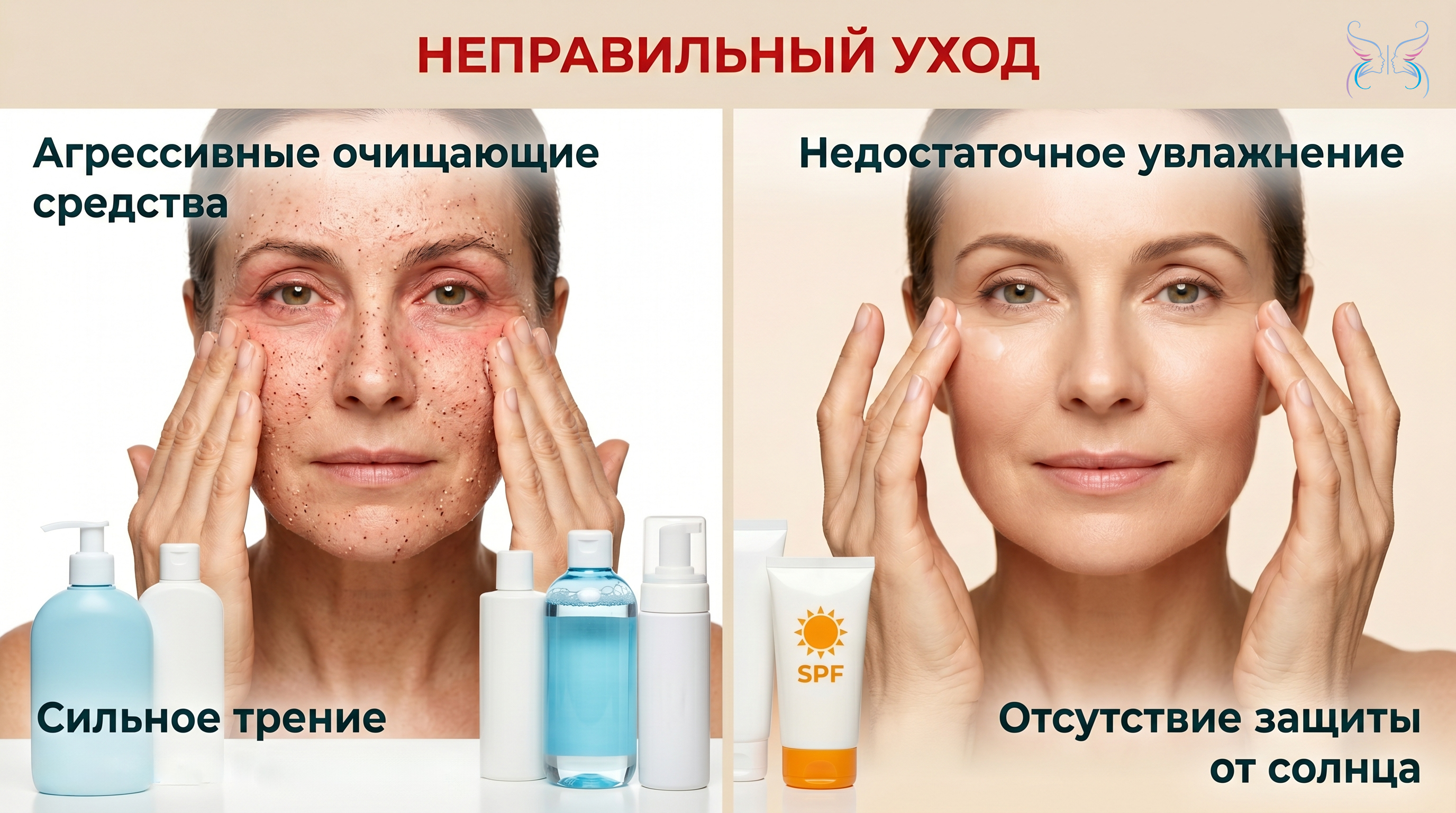 Неправильный уход